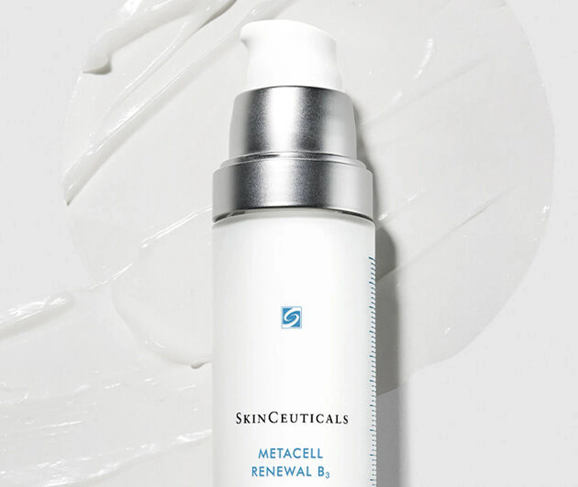 SkinCeuticals Metacell Renewal B3 skincare bottle on a white background