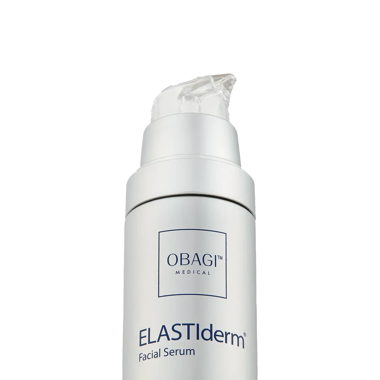 Obagi ELASTIderm Facial Serum bottle on a white background
