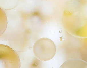 Close-up of bubbles in a liquid