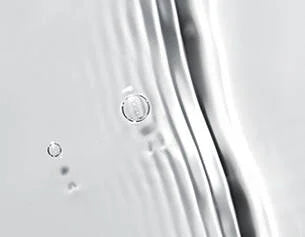 Close-up of water droplets on a glass surface
