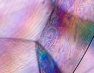 Close-up of a textured surface with multicolor patterns