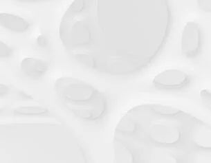 Abstract pattern of light gray shapes on a white background