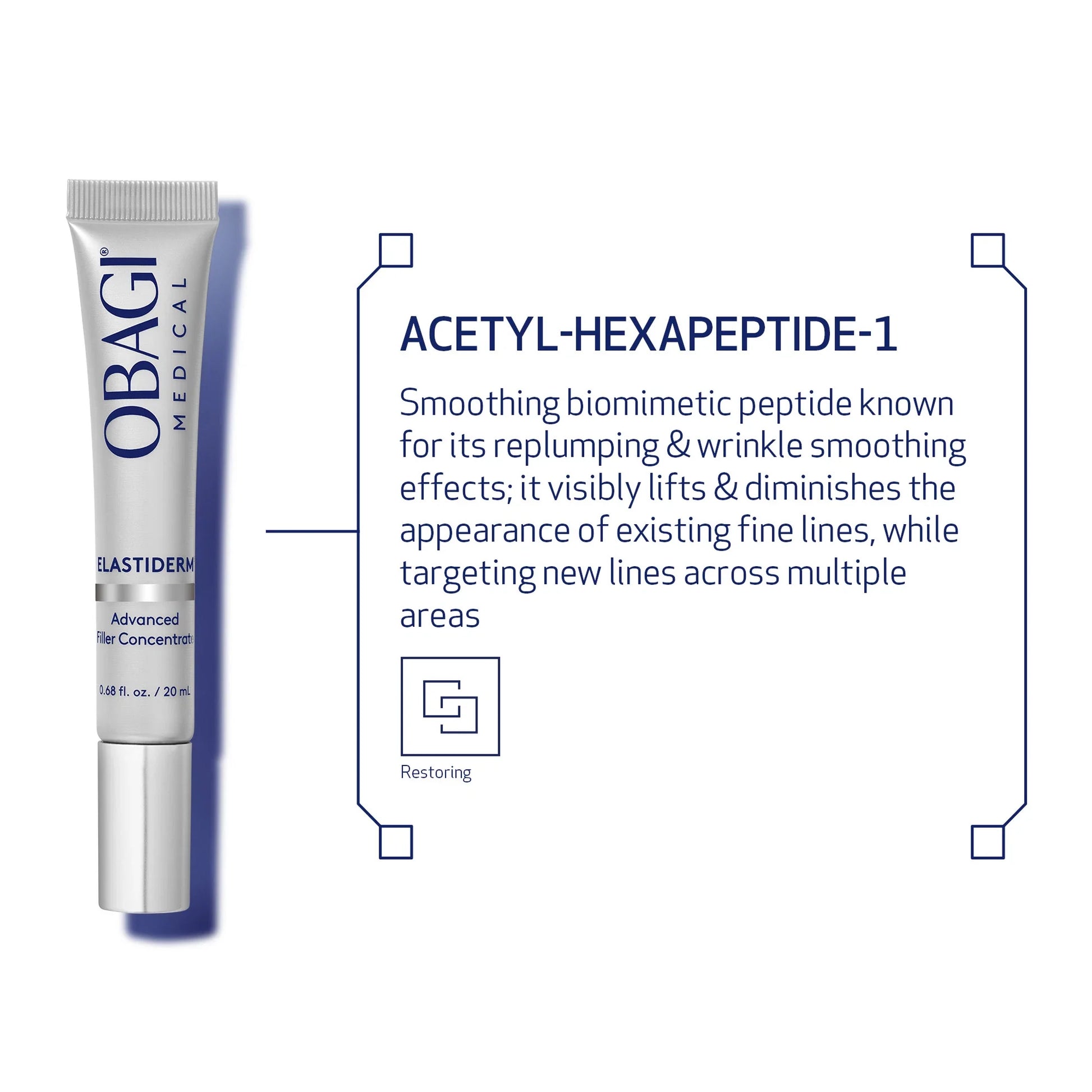 Obagi ELASTIderm Advanced Filler Concentrate with Acetyl-Hexapeptide-1 ingredient information