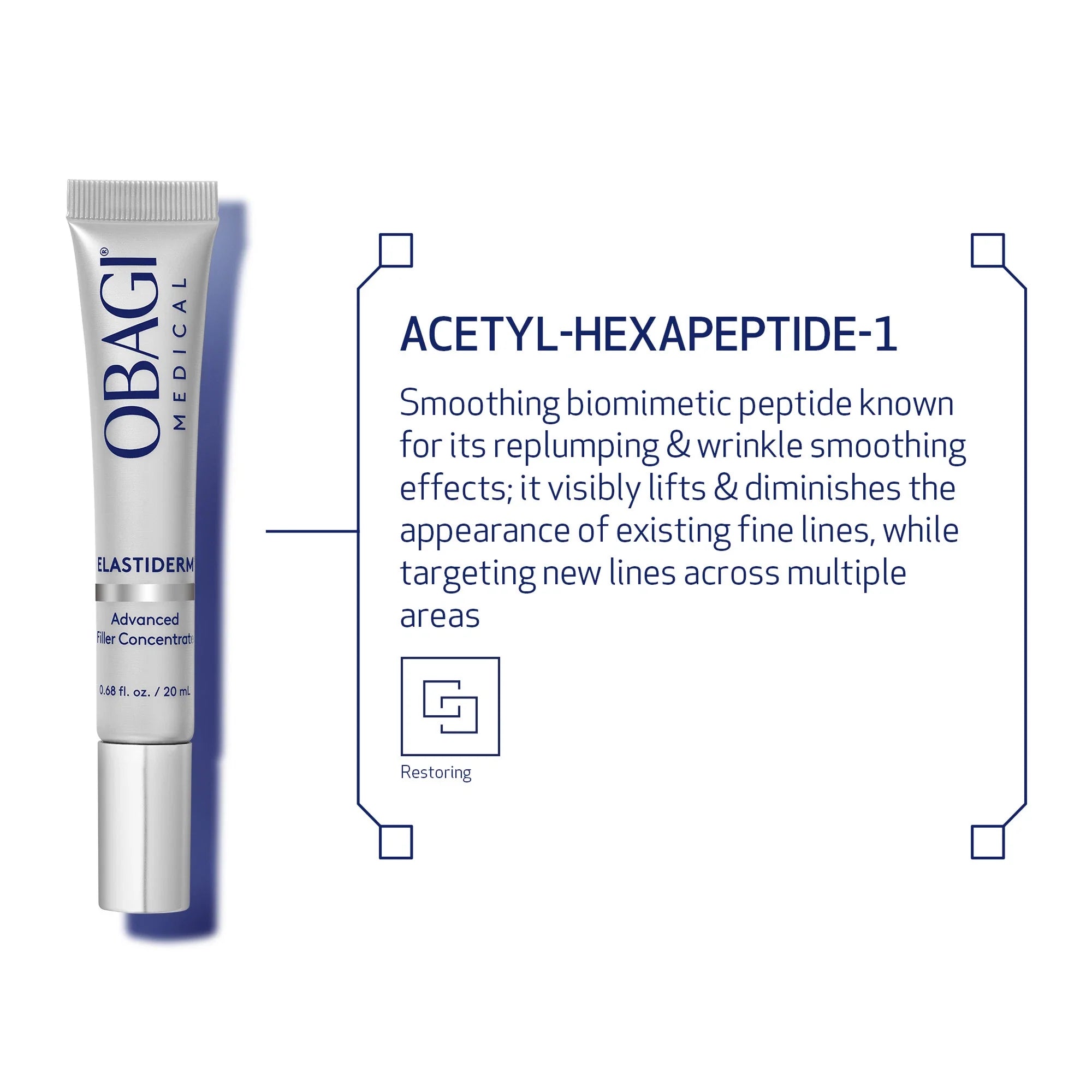 Obagi ELASTIderm Advanced Filler Concentrate with Acetyl-Hexapeptide-1 ingredient information