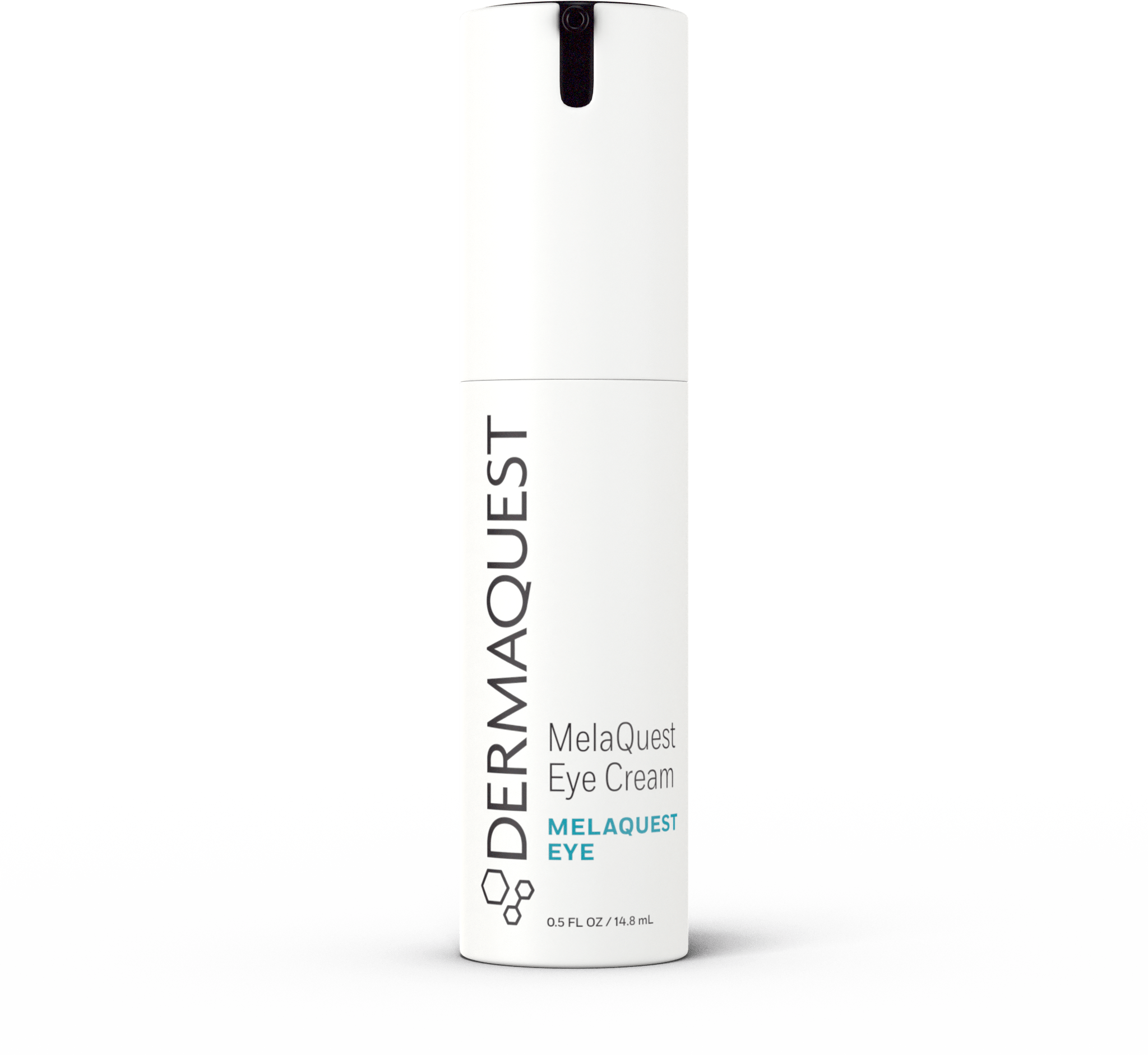 DermaQuest MelaQuest Eye Cream in white airless pump bottle