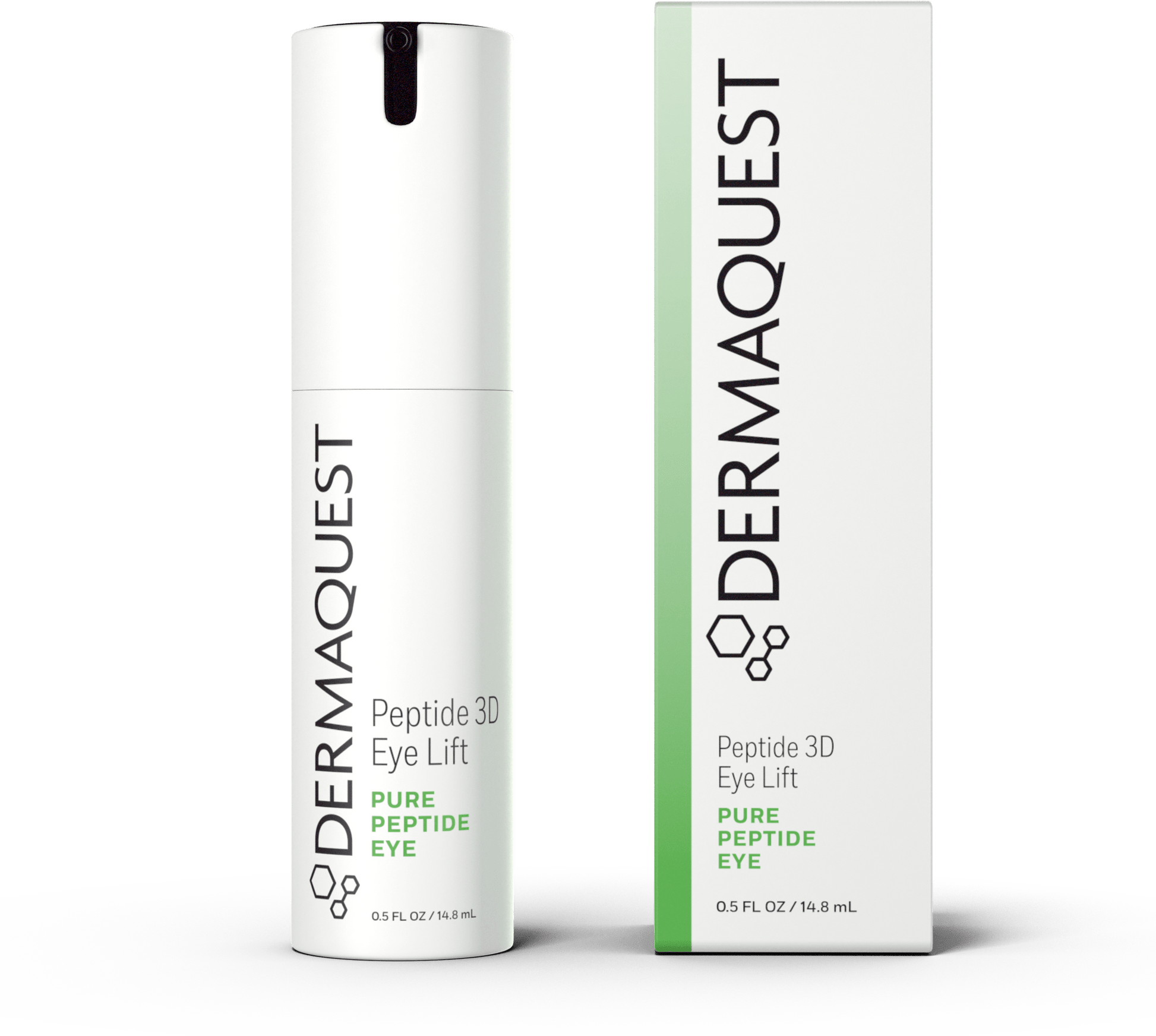 DermaQuest Peptide 3D Eye Lift bottle with product box