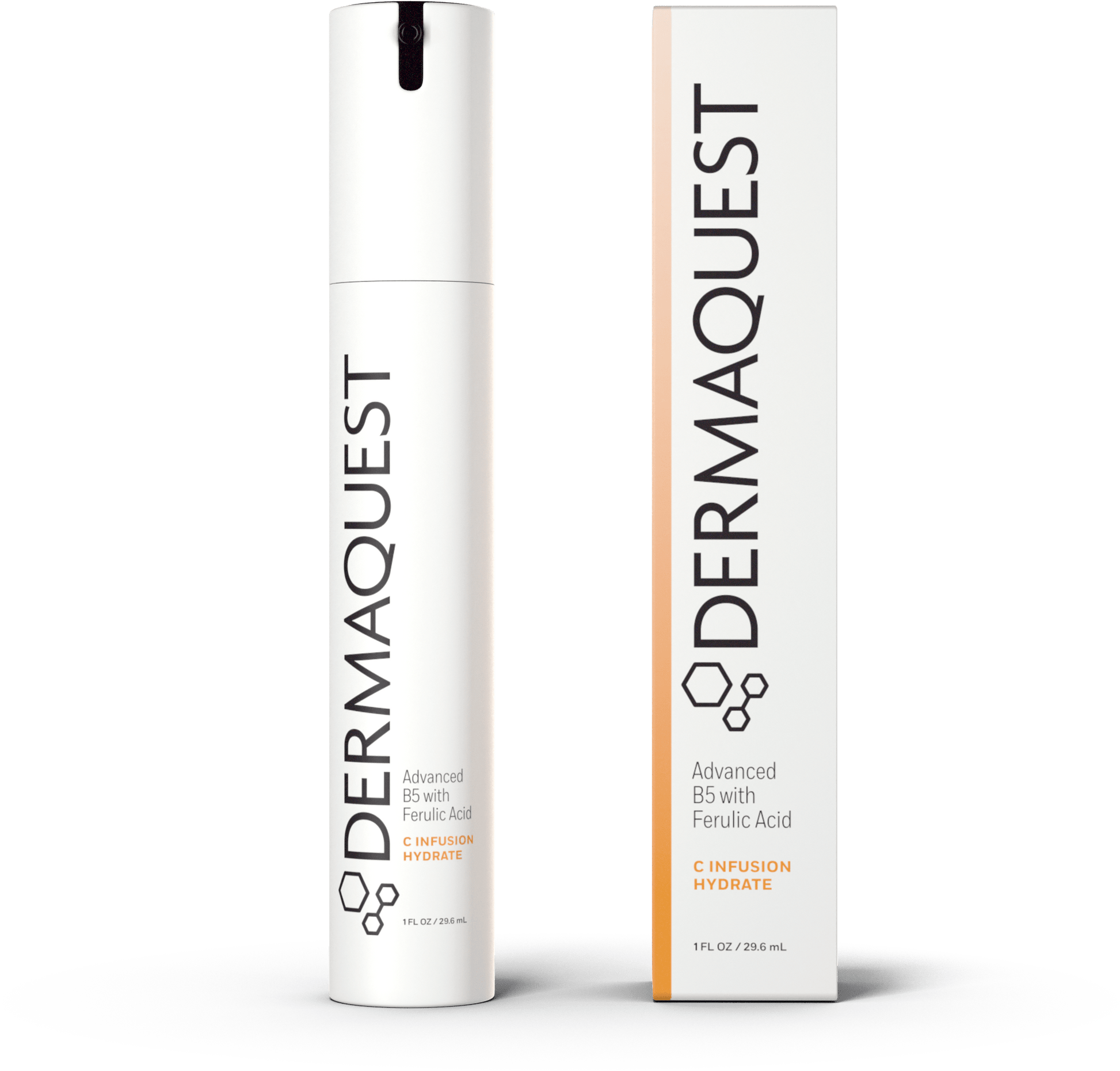 DermaQuest Advanced B5 with Ferulic Acid bottle with product box