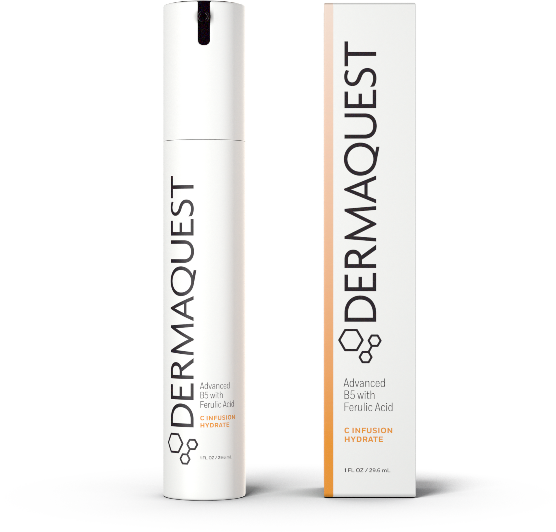 Dermaquest skincare product and packaging on a white background