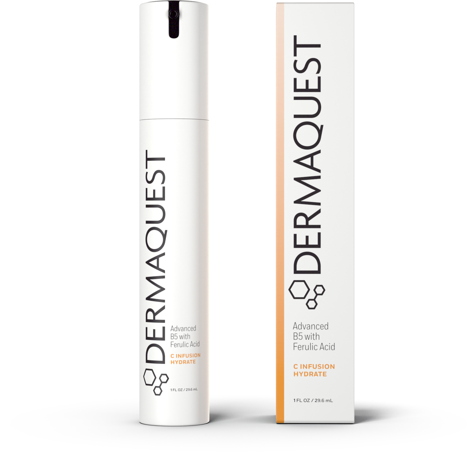 Dermaquest skincare product and packaging on a white background