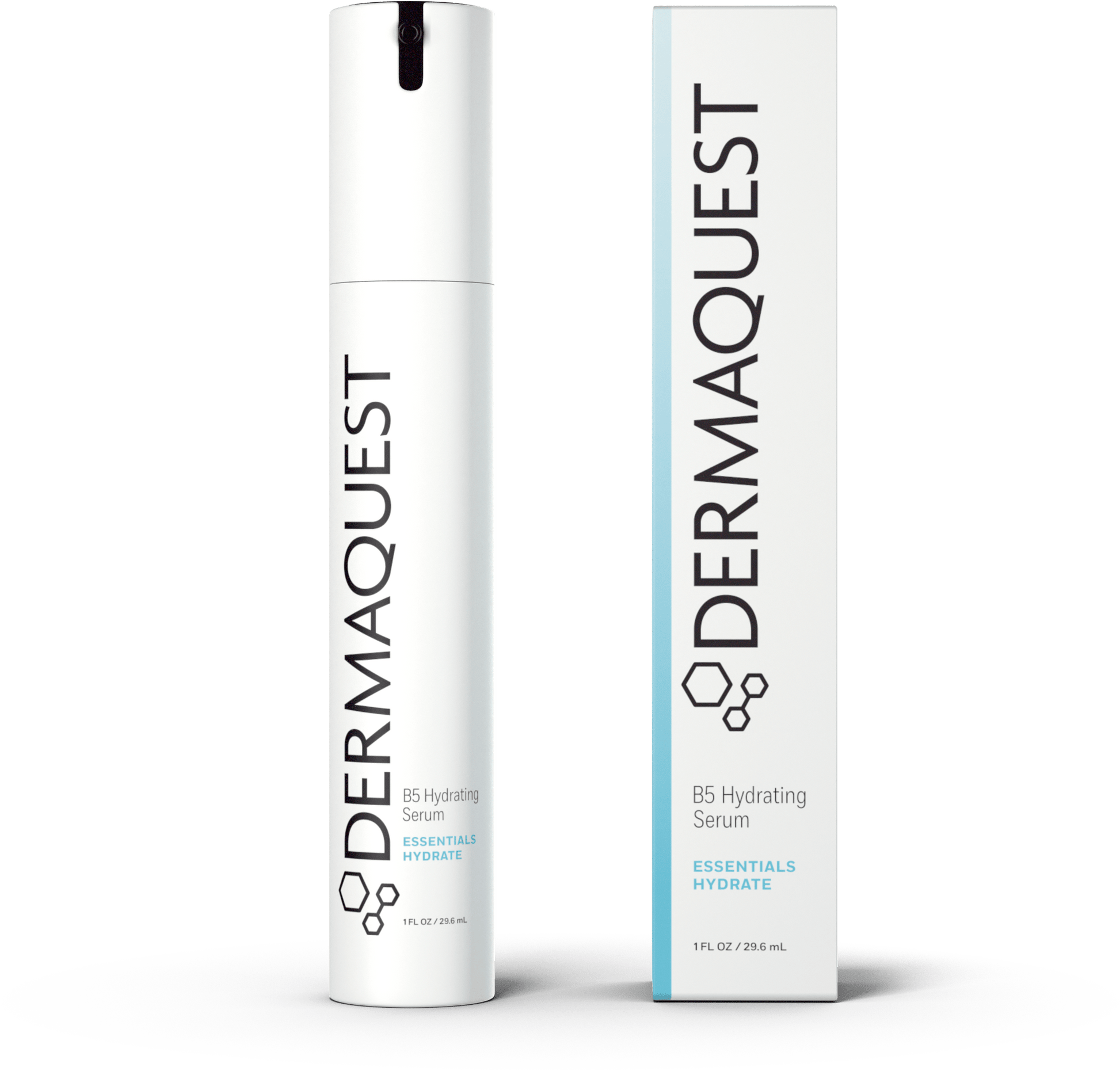 DermaQuest B5 Hydrating Serum bottle with product box