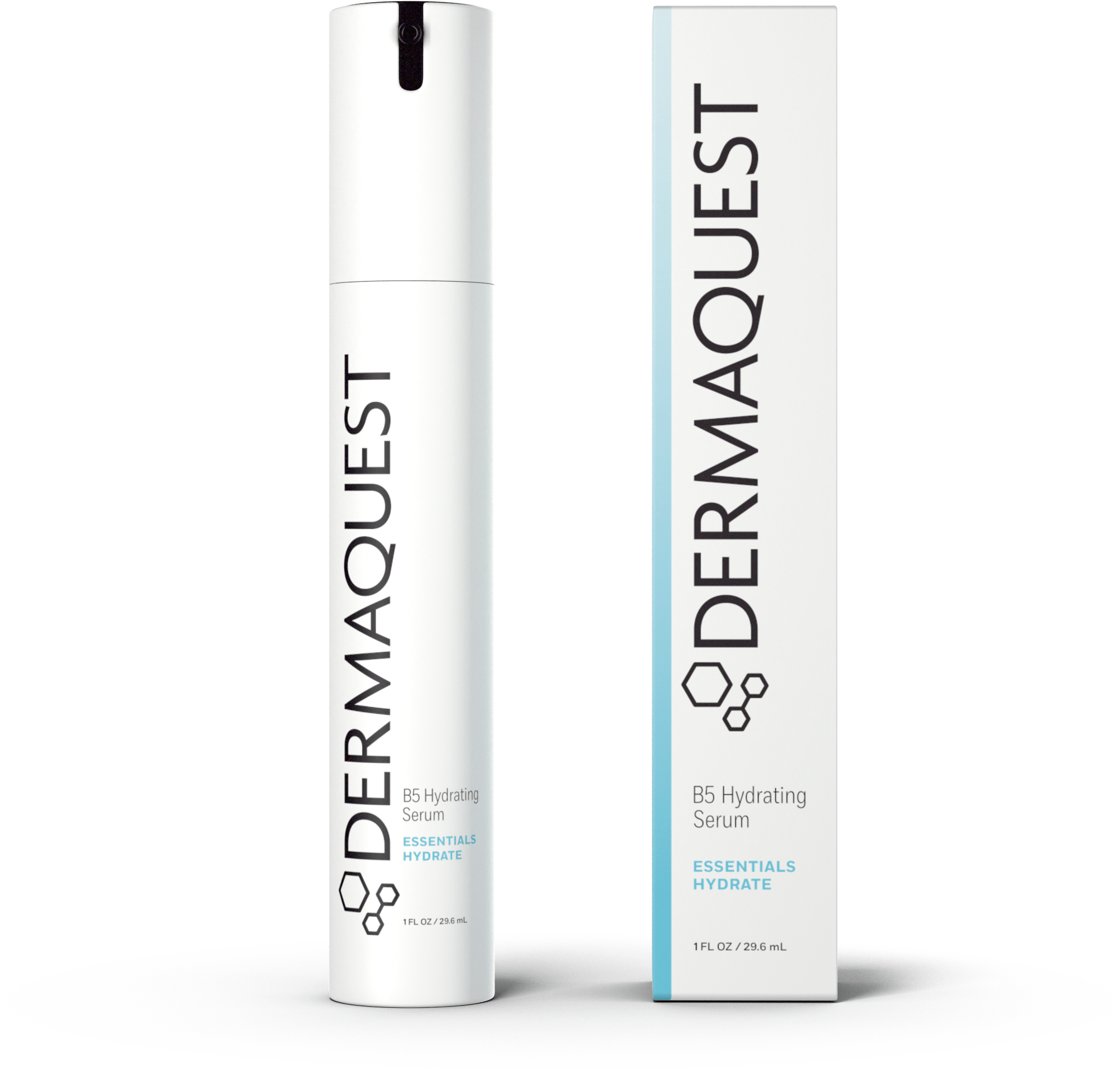 DermaQuest B5 Hydrating Serum bottle with product box