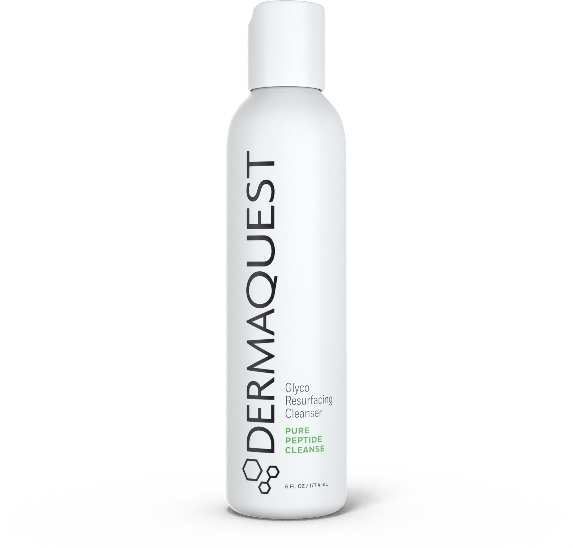 Dermaquest Glyco Resurfacing Cleanser bottle on a white background