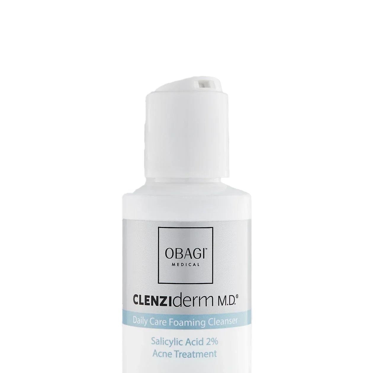 Obagi Clenziderm M.D. skincare bottle on a white background