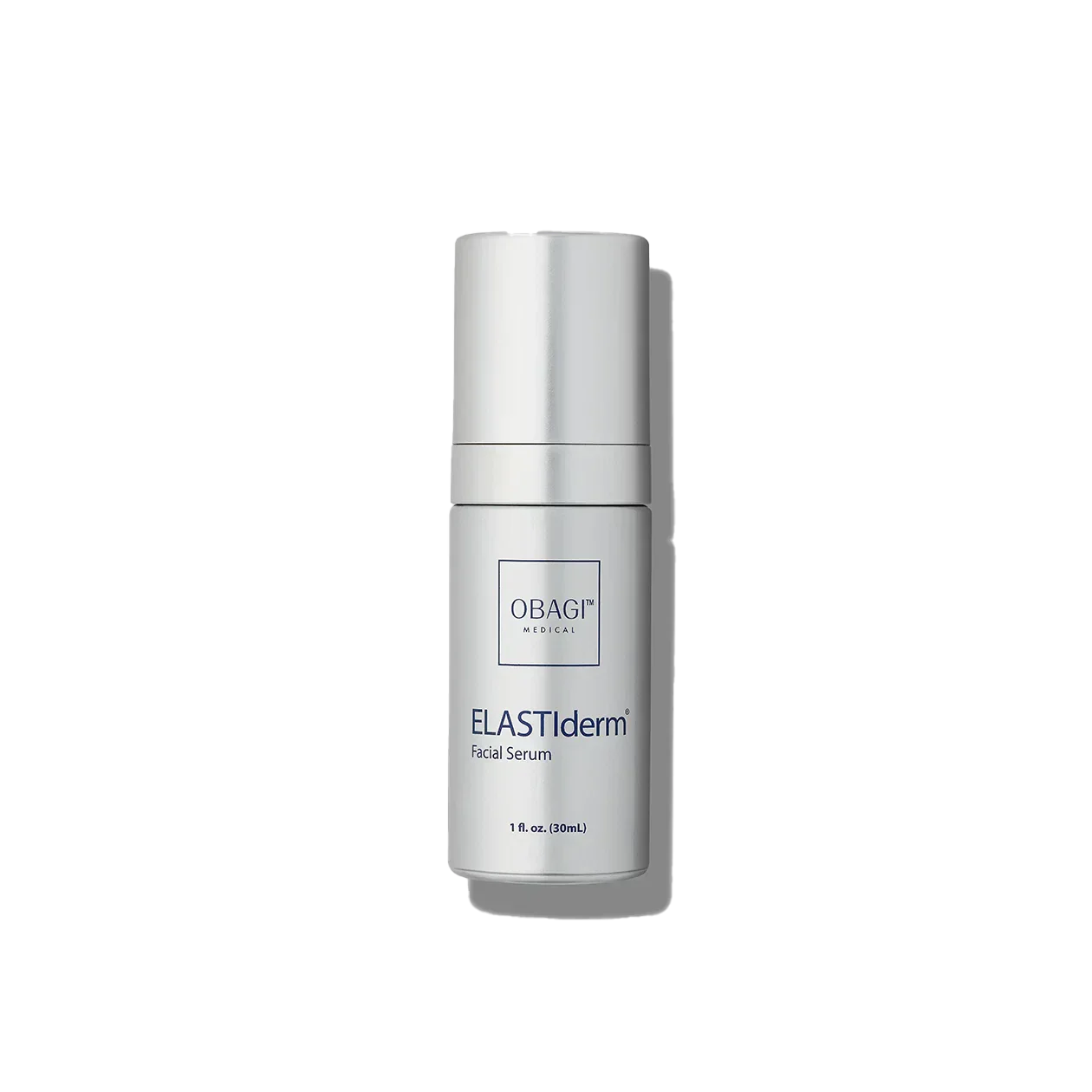 Obagi ELASTIderm Facial Serum bottle on a white background