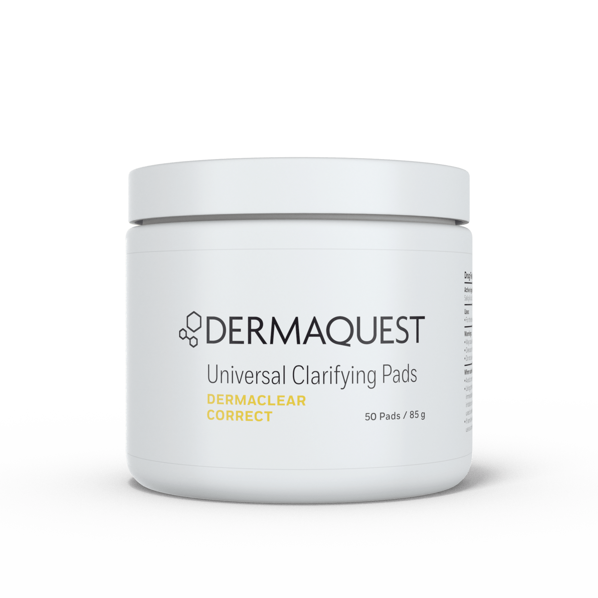 DermaQuest Universal Clarifying Pads jar