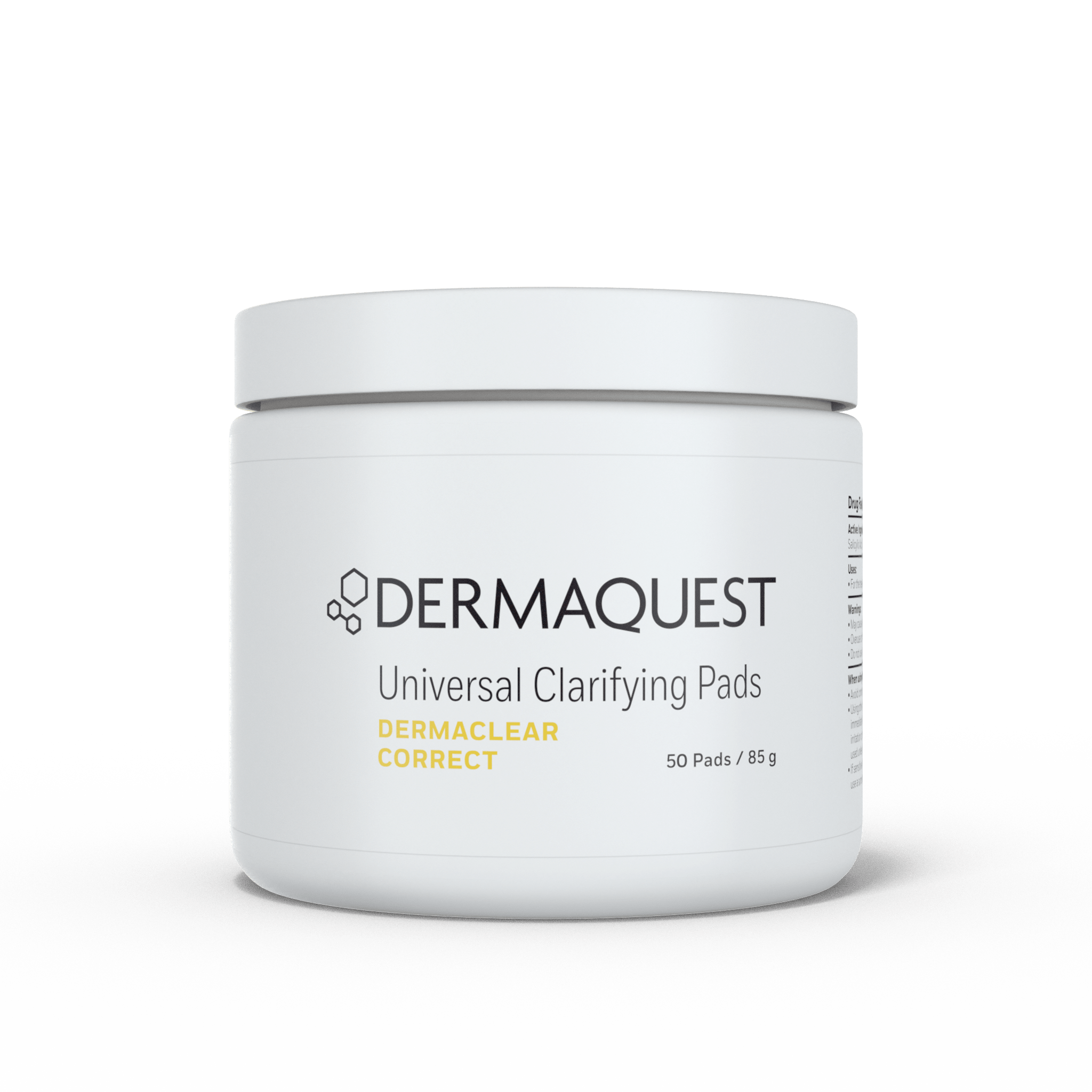 DermaQuest Universal Clarifying Pads jar