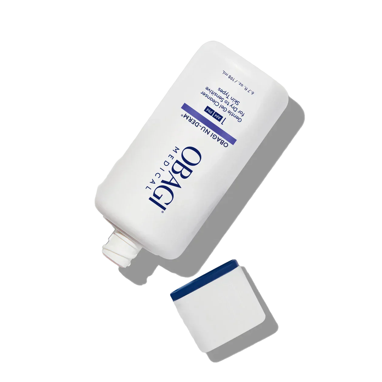 Olay Regenerist facial cleanser bottle on a white background