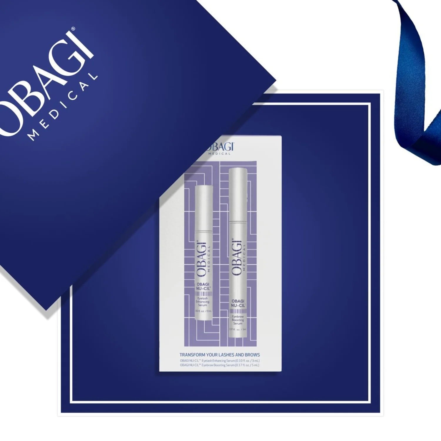 Obagi Medical skincare products in a blue box with a ribbon
