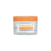 Jar of Professional-C skincare product with orange lid on a white background