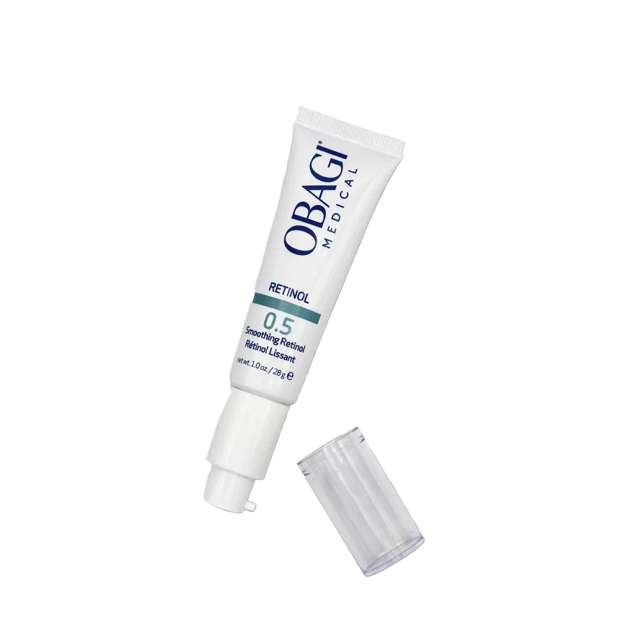 Obagi Medical skincare tube on a white background