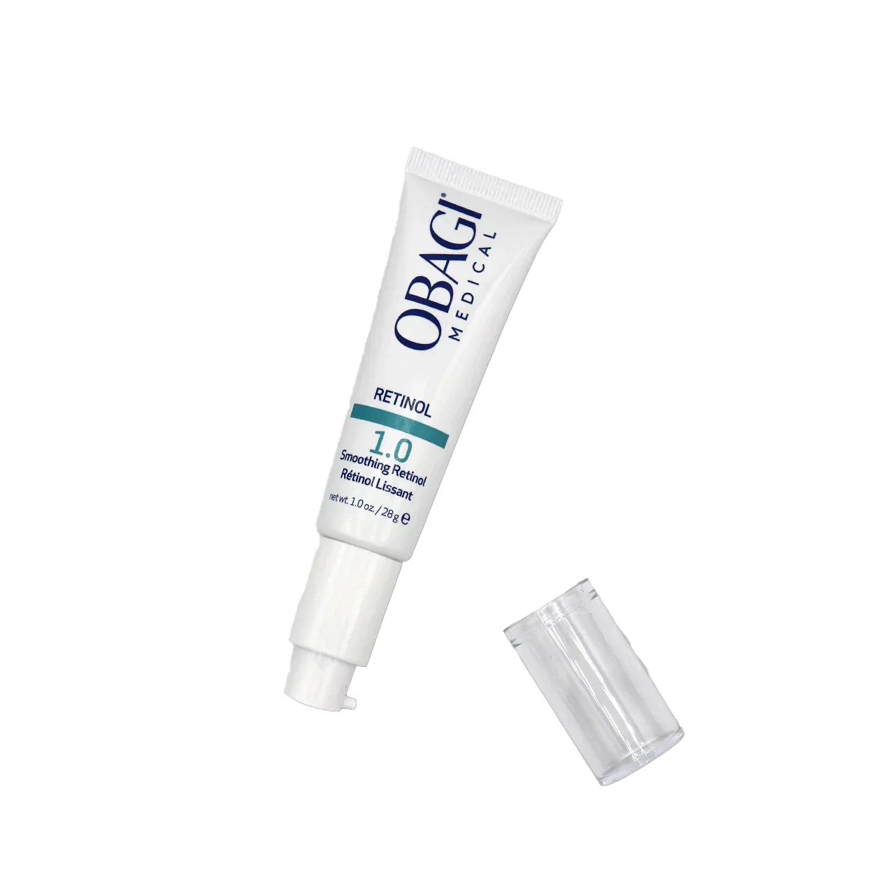 Obagi Medical skincare tube on a white background