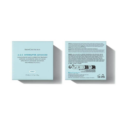 Skinceuticals A.G.E. Interrupter Advanced packaging on a white background