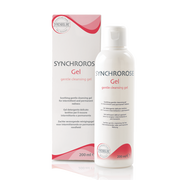 SYNCHROROSE Gel packaging and bottle on a white background