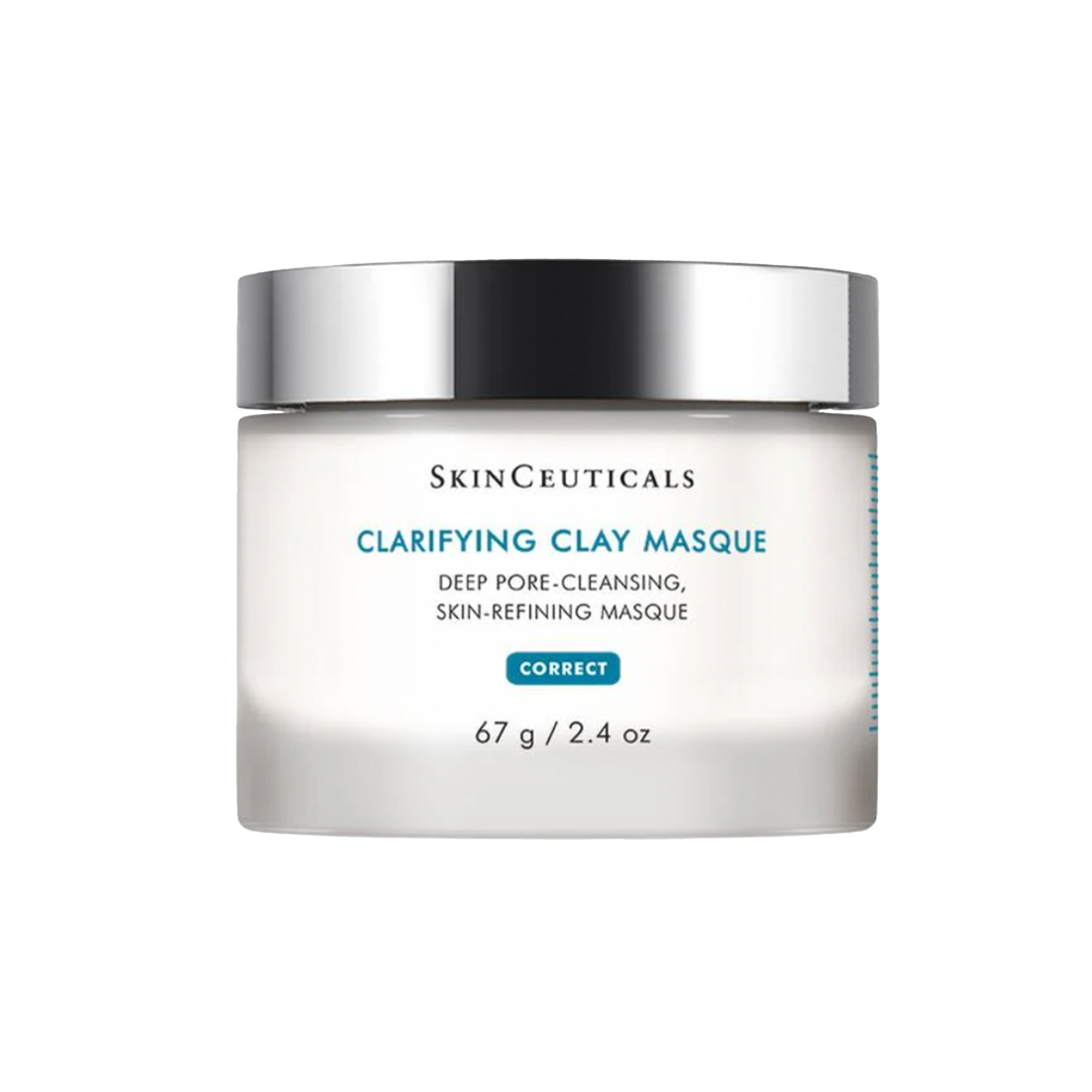 SkinCeuticals Clarifying Clay Masque jar on a white background