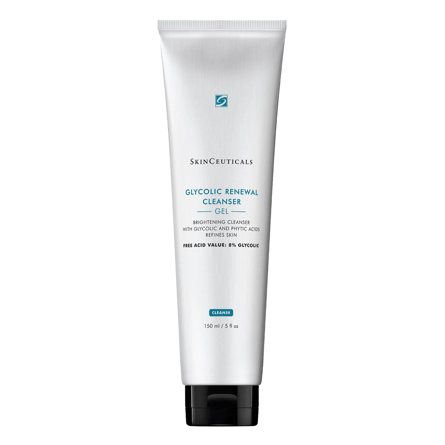 Tube of SkinCeuticals Glycolic Renewal Cleanser Gel on a white background