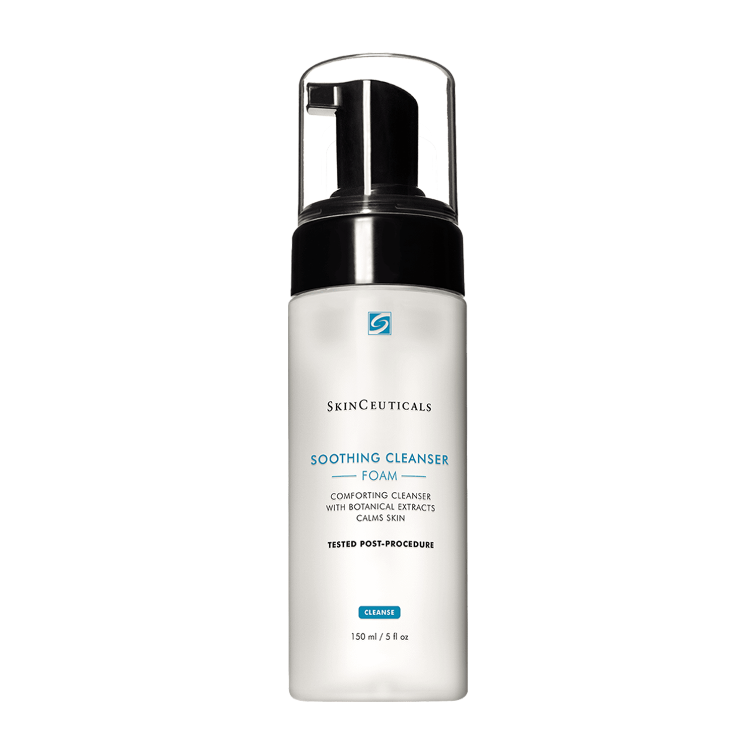 Skinceuticals Soothing Cleanser Foam bottle on a white background