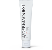 DermaQuest sunscreen tube on a white background