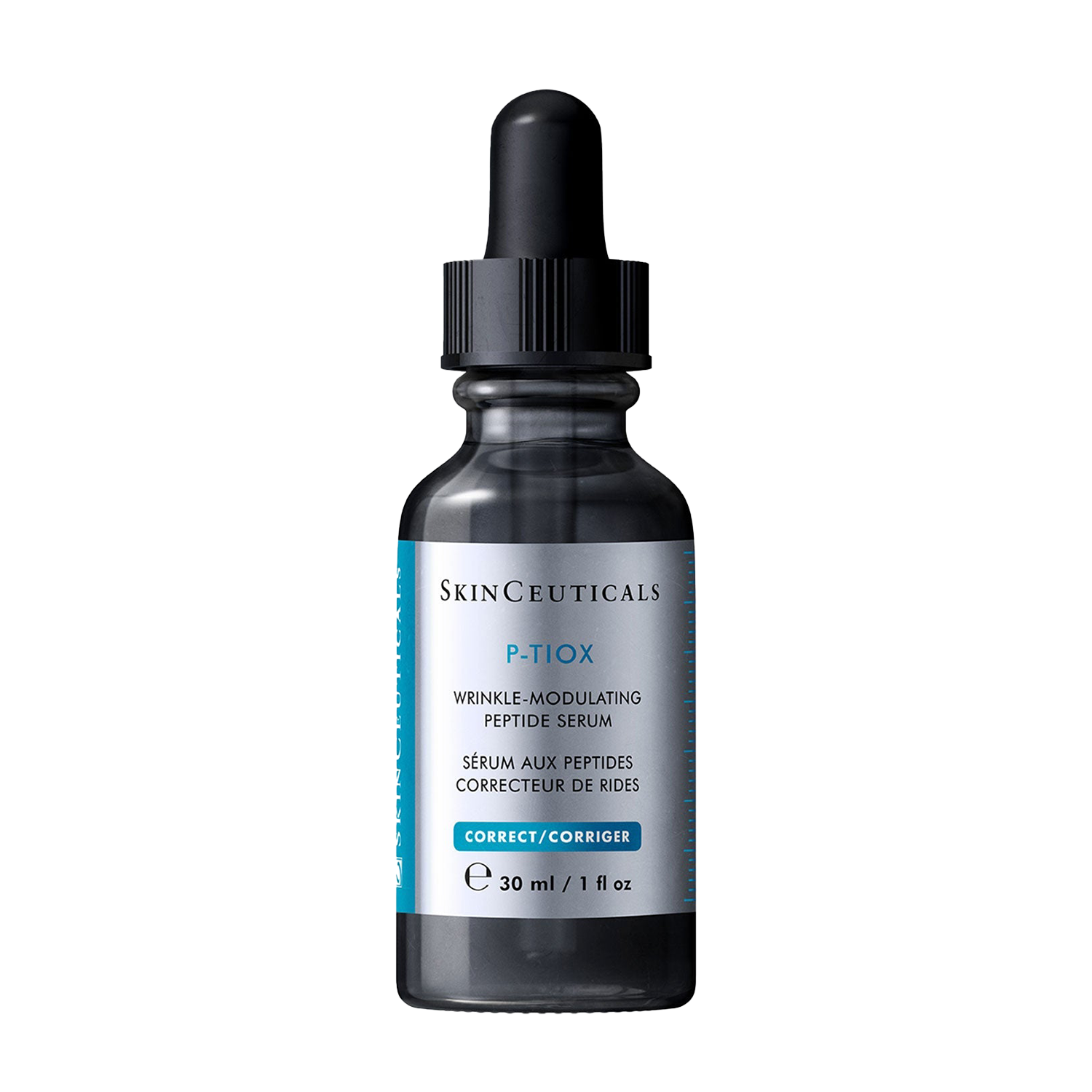 SkinCeuticals P-TOX serum bottle on a white background