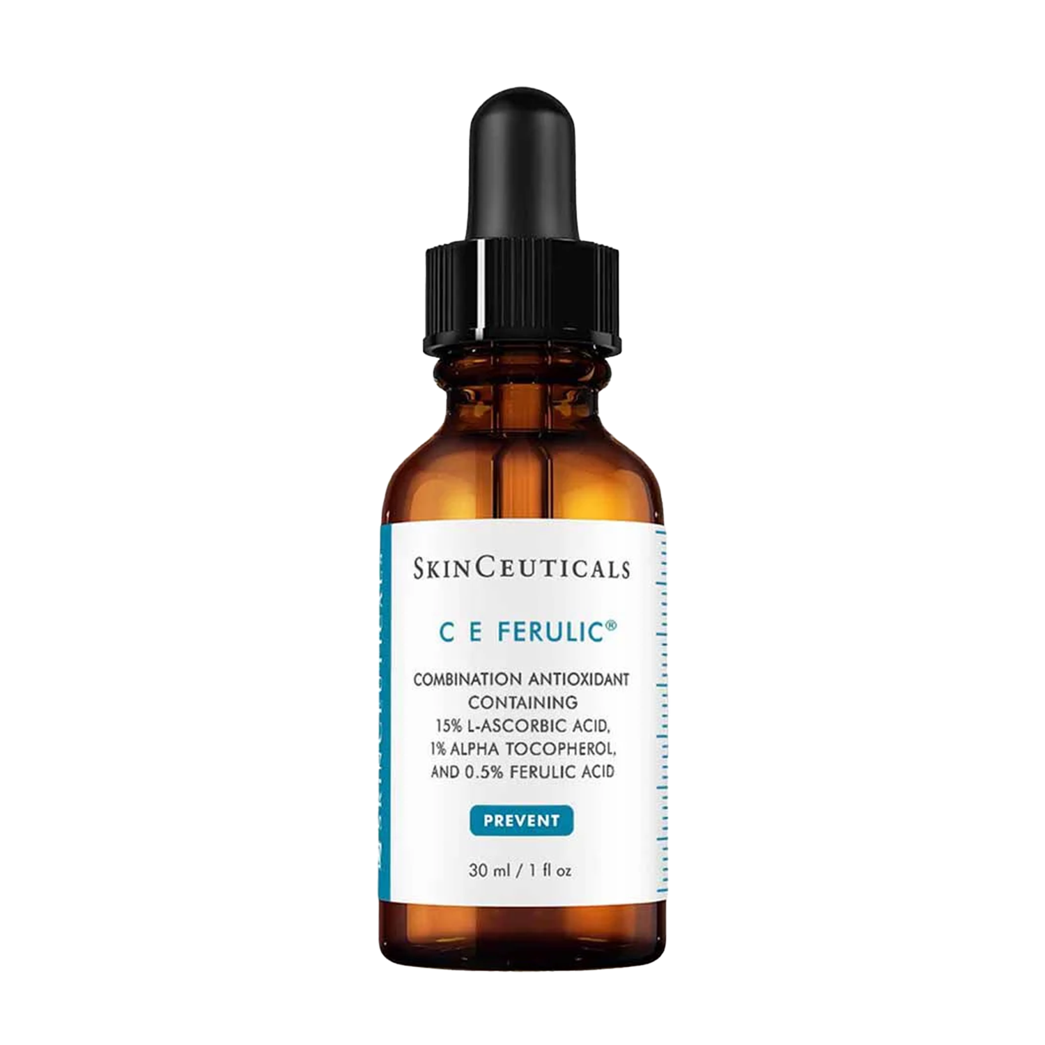 SkinCeuticals C E Ferulic skincare serum bottle on a white background