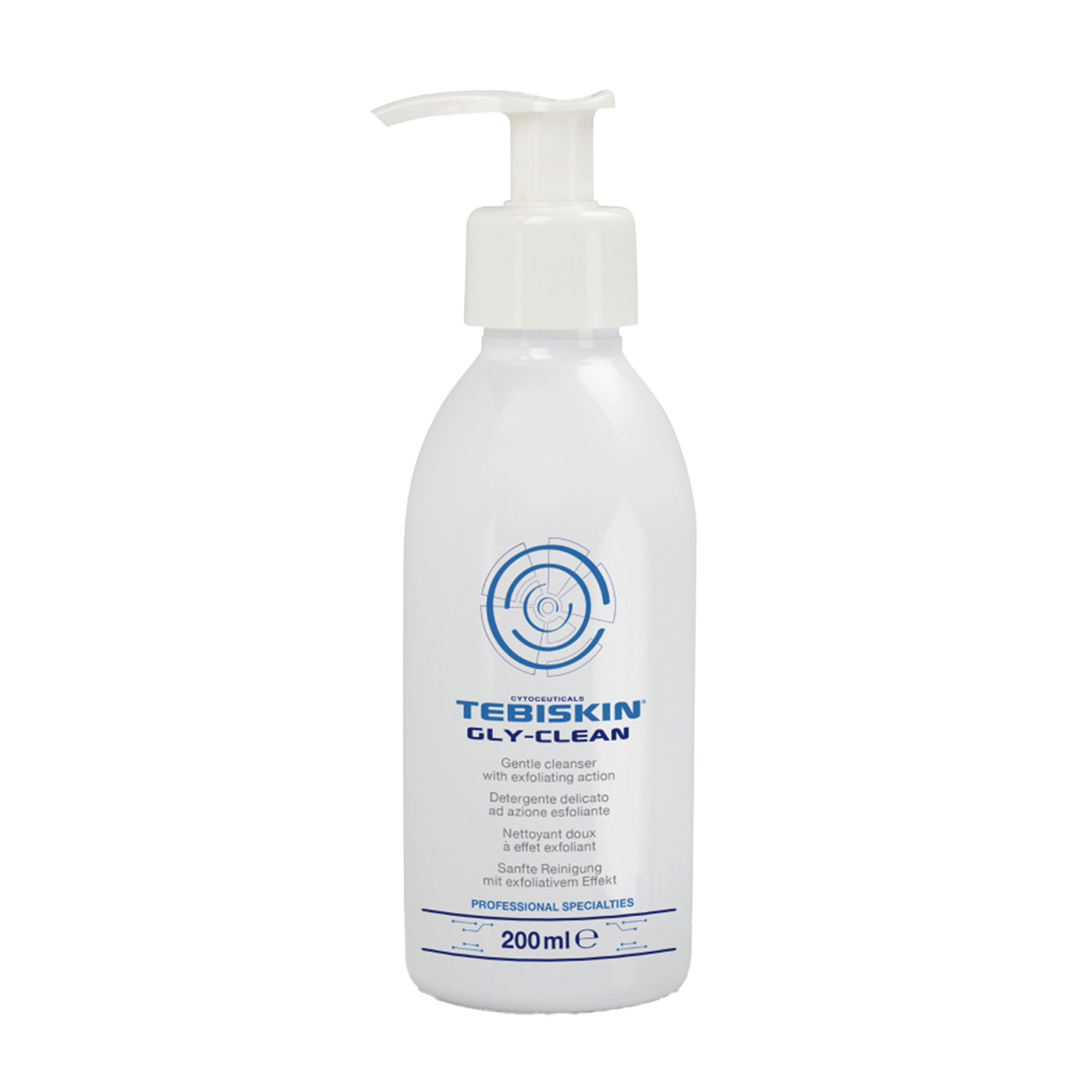 tebiskin gly clean clarifying glycolic cleanser 200ml