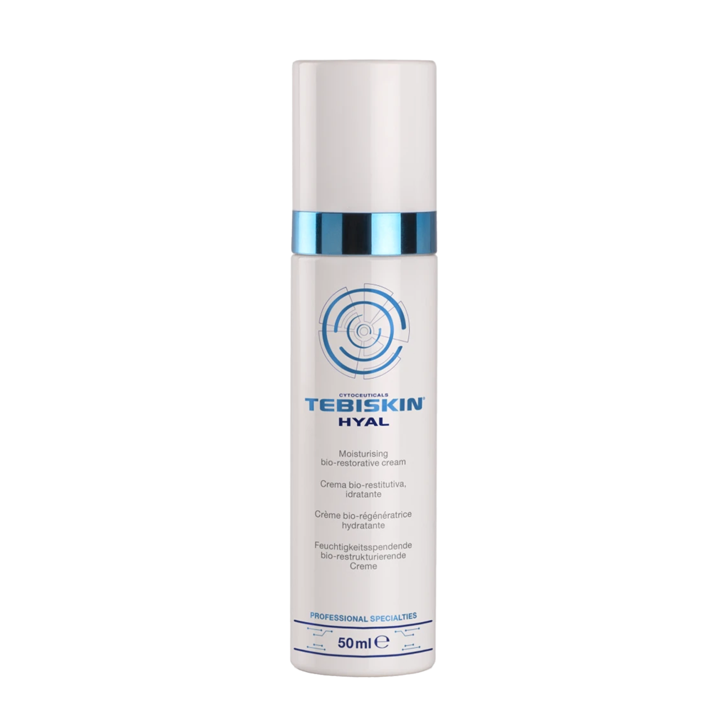 tebiskin hyal face cream for dehydrated tight comfort deprived skin 50ml