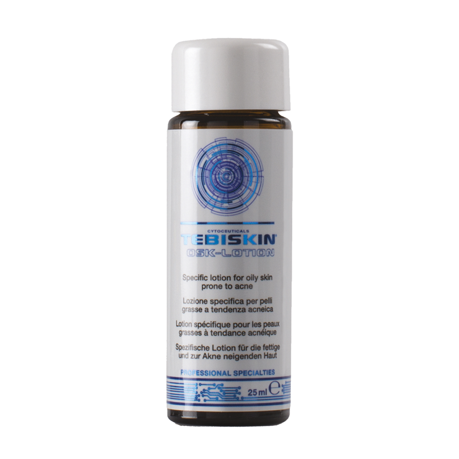 tebiskin osk lotion for post procedure sensitive skin 25ml